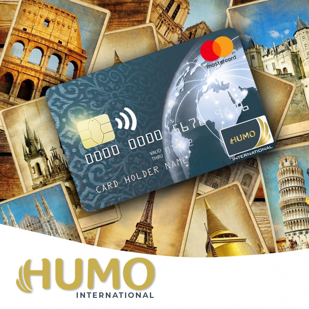 HUMO ва Mastercard HUMO-Mastercard-International карталарини чиқаради
