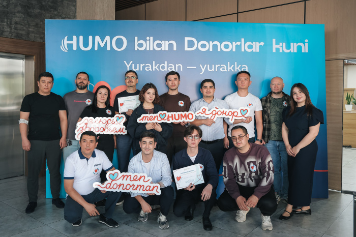 HUMO National Payment System Holds Donor’s Day 