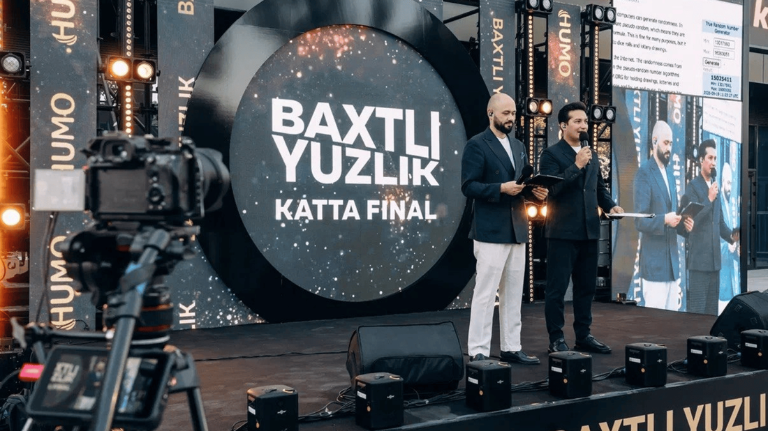 HUMOning BAXTLI YUZLIK keng ko'lamli aktsiyasi yakunlandi